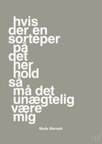 plakat: hvis der en sorteper på det her hold så må det unægtelig være mig - battleship gray-Håndbold-A1two3