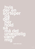 plakat: hvis der en sorteper på det her hold så må det unægtelig være mig - broken beige-Håndbold-A1two3
