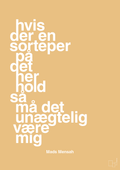 plakat: hvis der en sorteper på det her hold så må det unægtelig være mig - charismatic-Håndbold-A1two3
