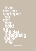 plakat: hvis der en sorteper på det her hold så må det unægtelig være mig - creamy mushroom-Håndbold-A1two3