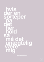 plakat: hvis der en sorteper på det her hold så må det unægtelig være mig - dusty lilac-Håndbold-A1two3