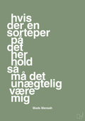 plakat: hvis der en sorteper på det her hold så må det unægtelig være mig - jade-Håndbold-A1two3
