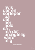plakat: hvis der en sorteper på det her hold så må det unægtelig være mig - light rose-Håndbold-A1two3