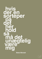 plakat: hvis der en sorteper på det her hold så må det unægtelig være mig - misty forrest-Håndbold-A1two3