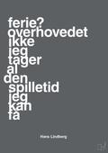 plakat: ferie? overhovedet ikke jeg tager al den spilletid jeg kan få - graphic charcoal-Håndbold-A1two3