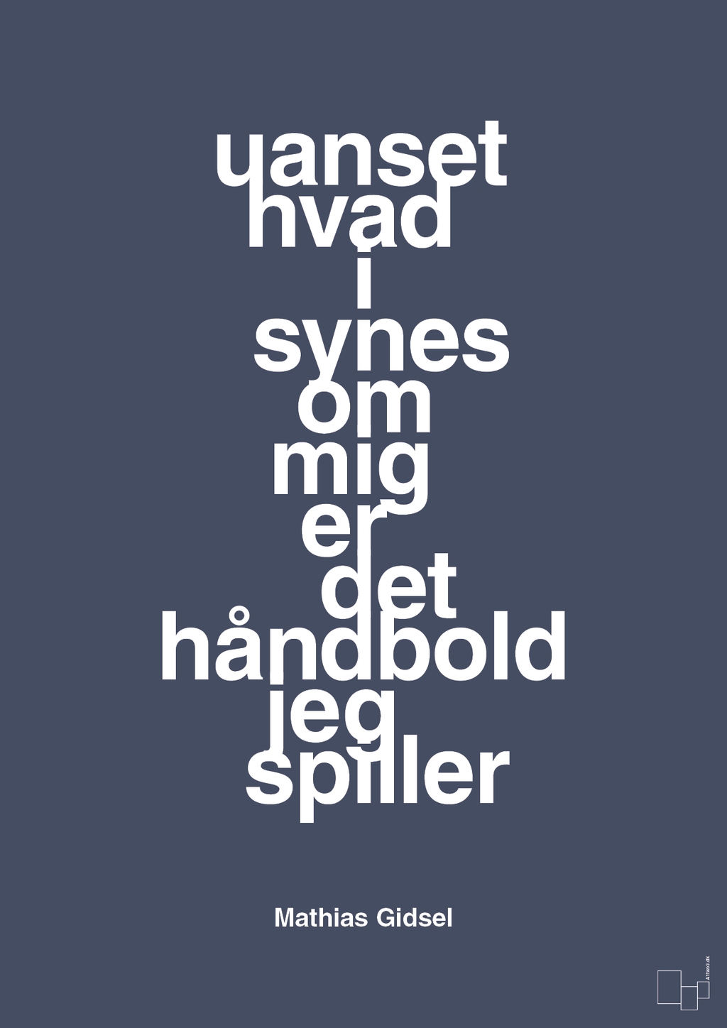 Uanset hvad i synes om mig er det håndbold jeg spiller - petrol-Håndbold-A1two3