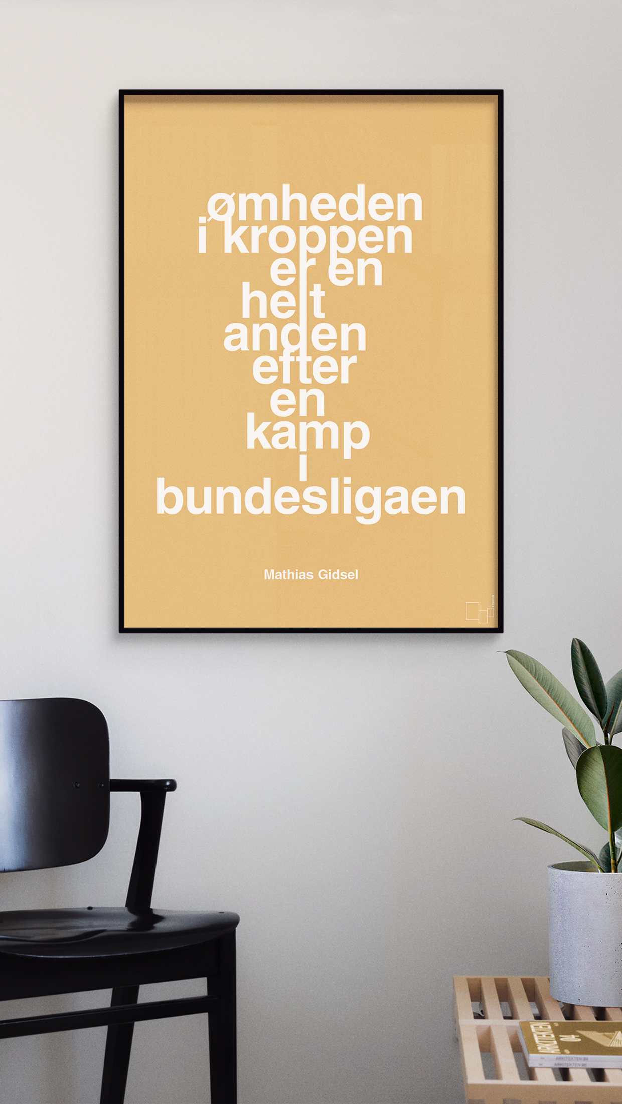 plakat: ømheden i kroppen er en helt anden efter en kamp i bundesligaen - creamy mushroom-Håndbold-A1two3