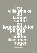 plakat: jeg ville ønske du kunne sætte en løgnedetektor på mig - jeg holder ikke med nogen - battleship gray-Håndbold-A1two3