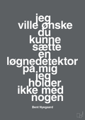 plakat: jeg ville ønske du kunne sætte en løgnedetektor på mig - jeg holder ikke med nogen - graphic charcoal-Håndbold-A1two3