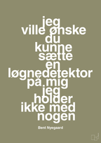 plakat: jeg ville ønske du kunne sætte en løgnedetektor på mig - jeg holder ikke med nogen - misty forrest-Håndbold-A1two3