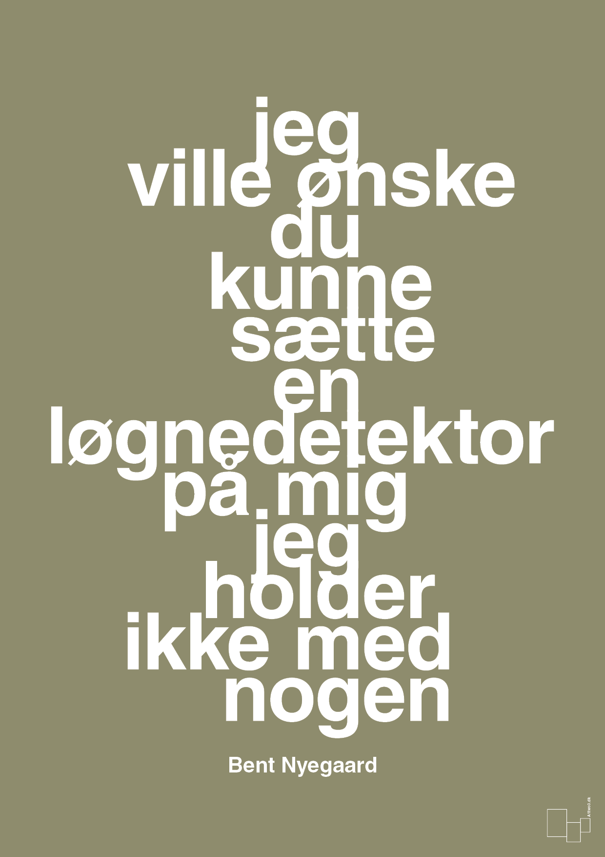 plakat: jeg ville ønske du kunne sætte en løgnedetektor på mig - jeg holder ikke med nogen - misty forrest-Håndbold-A1two3