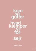 plakat: kom så gutter hvad kæmper vi for sejr - bubble shell-Håndbold-A1two3
