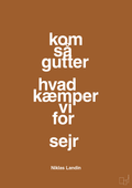 plakat: kom så gutter hvad kæmper vi for sejr - cognac-Håndbold-A1two3