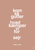 plakat: kom så gutter hvad kæmper vi for sejr - powder-Håndbold-A1two3