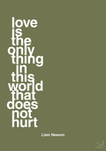 plakat: love is the only thing in this world that does not hurt - secret meadow-Skuespiller-A1two3