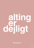 plakat: alting er dejligt - bubble shell-Dans-A1two3