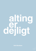 plakat: alting er dejligt - heavenly blue-Dans-A1two3