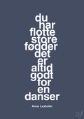 Du har flotte store fødder det er altid godt for en danser - petrol-Dans-A1two3