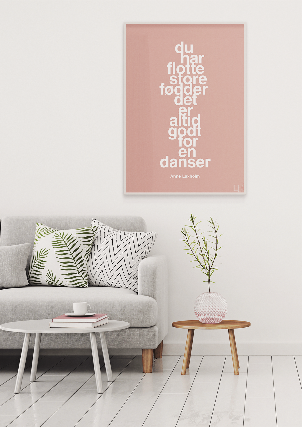 plakat: du har flotte store fødder det er altid godt for en danser - cider spice-Dans-A1two3