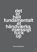 plakat: det er helt fundamentalt et håndværksmæssigt fuck up - graphic charcoal-Musiker-A1two3