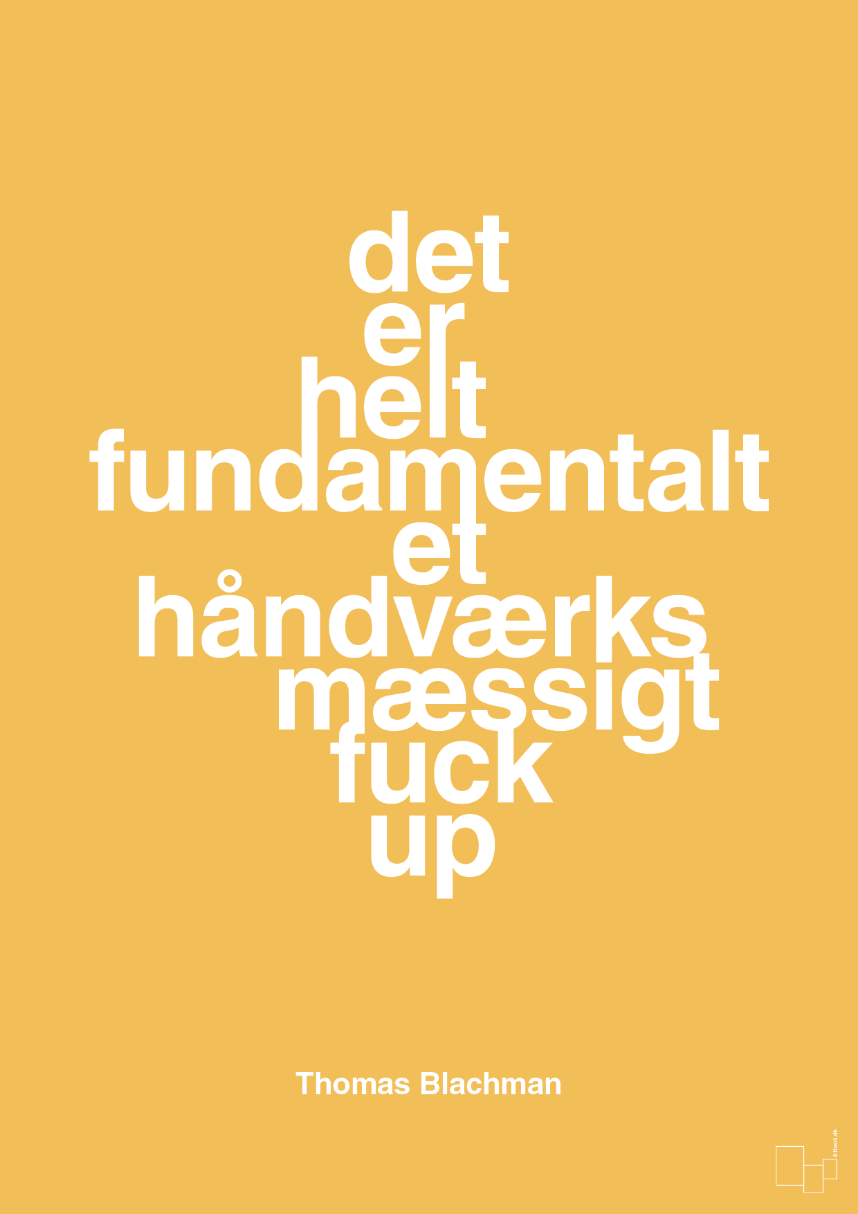 plakat: det er helt fundamentalt et håndværksmæssigt fuck up - honeycomb-Musiker-A1two3
