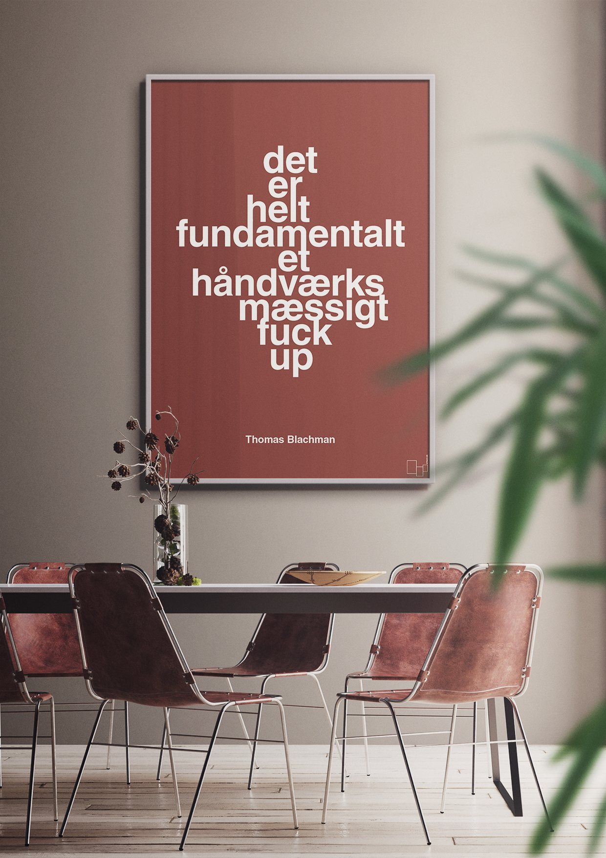 plakat: det er helt fundamentalt et håndværksmæssigt fuck up - dusty lilac-Musiker-A1two3