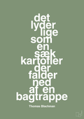 plakat: det lyder lige som en sæk kartofler der falder ned af en bagtrappe - jade-Musiker-A1two3
