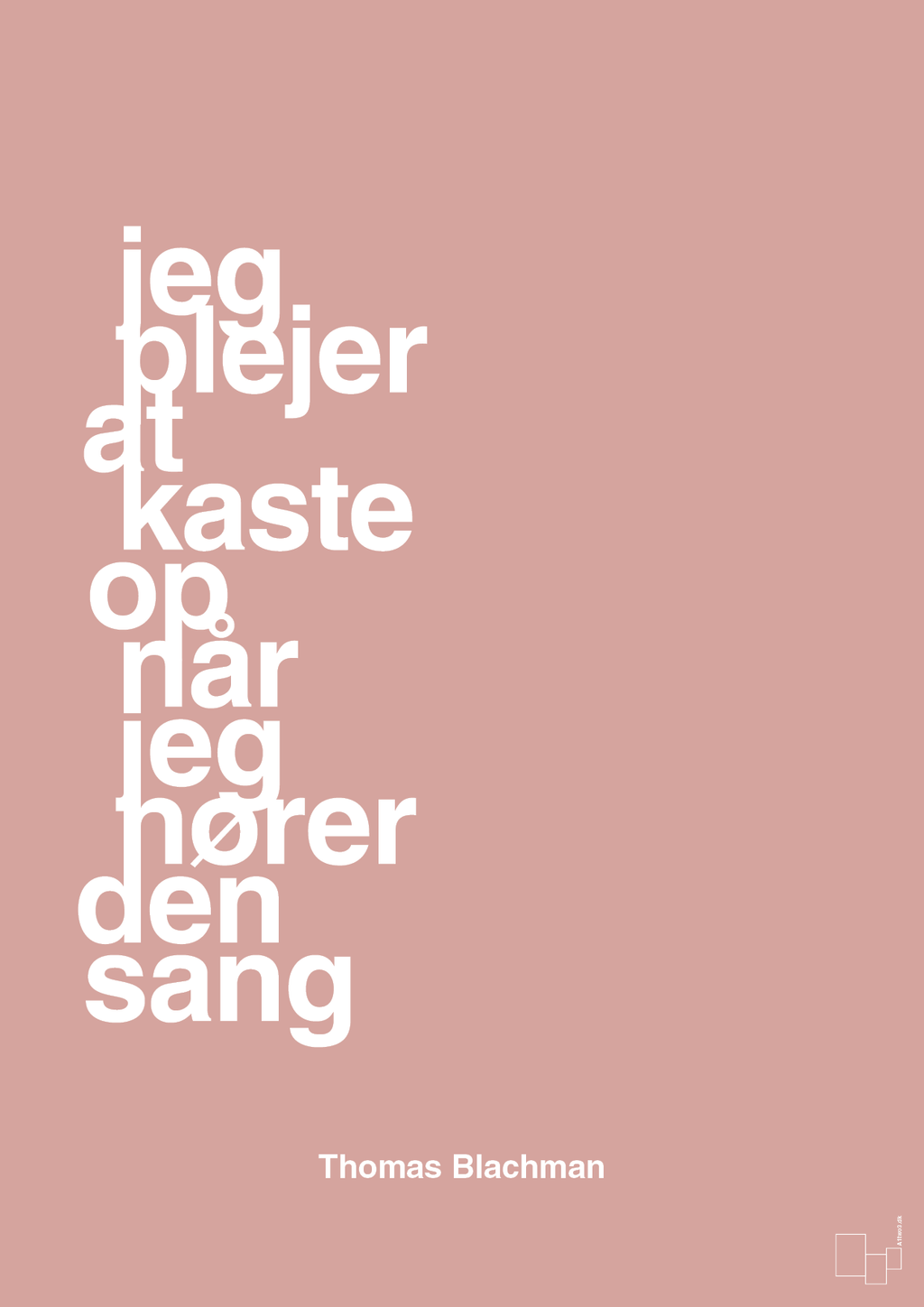plakat: jeg plejer at kaste op når jeg hører den sang - bubble shell-Musiker-A1two3
