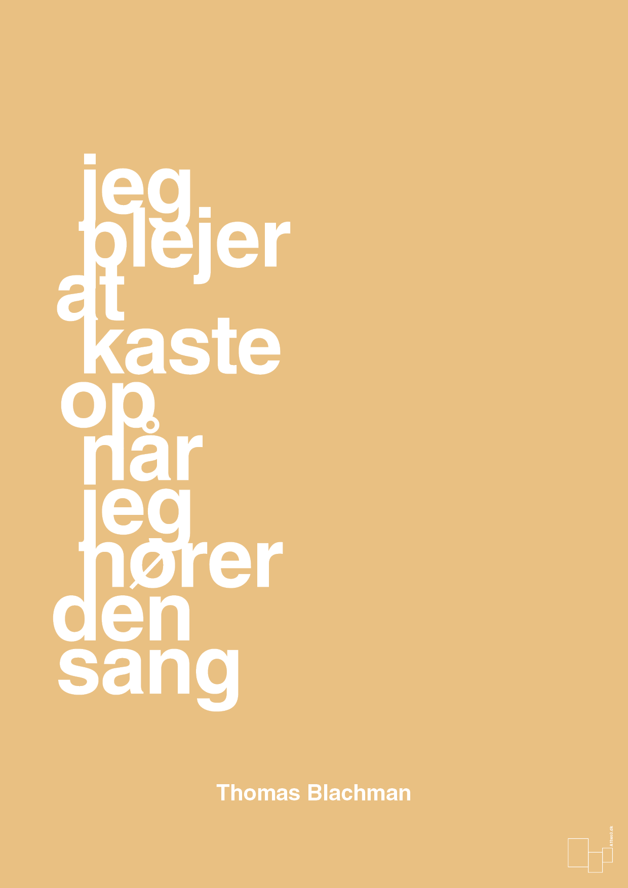 plakat: jeg plejer at kaste op når jeg hører den sang - charismatic-Musiker-A1two3