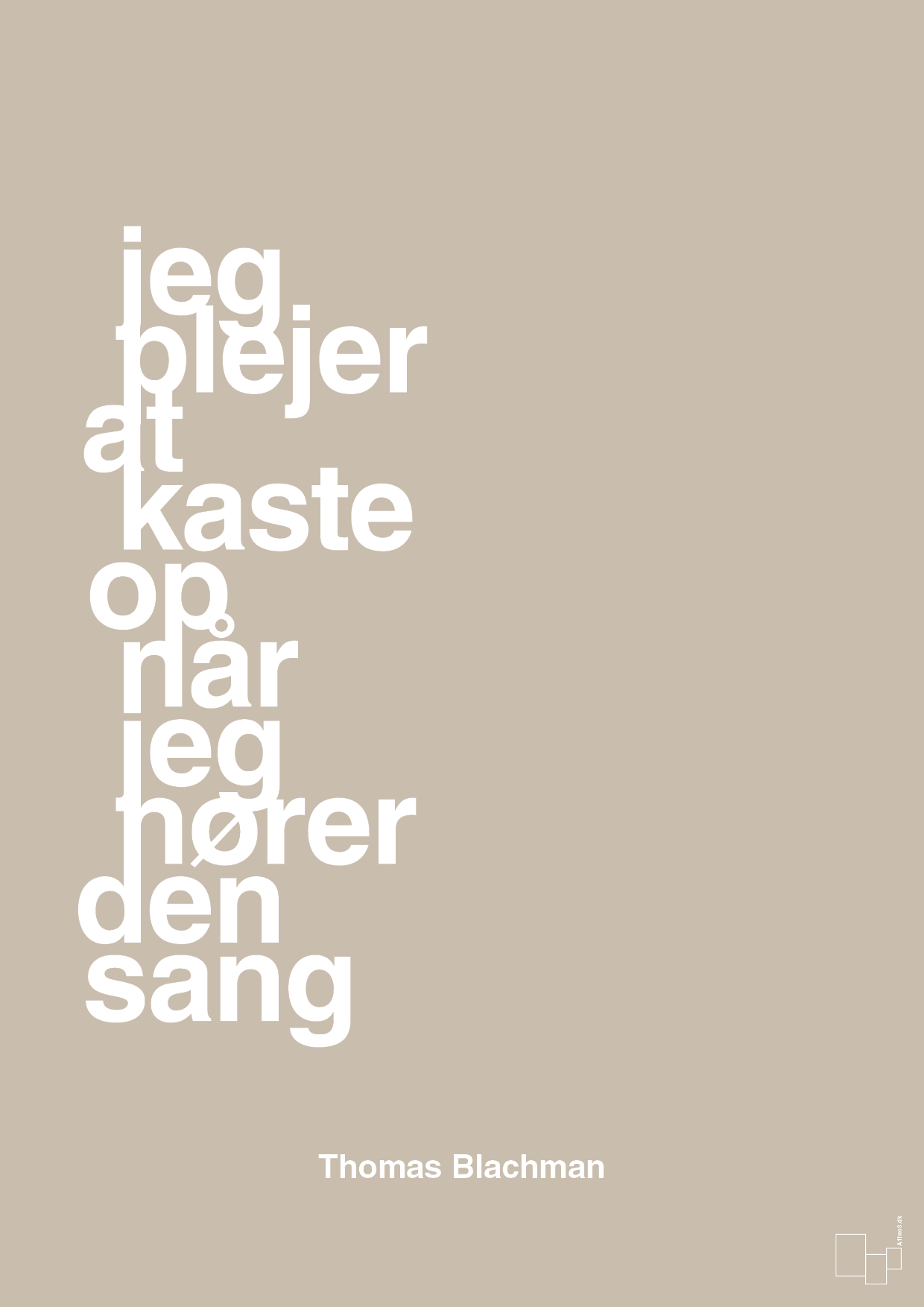 plakat: jeg plejer at kaste op når jeg hører den sang - creamy mushroom-Musiker-A1two3