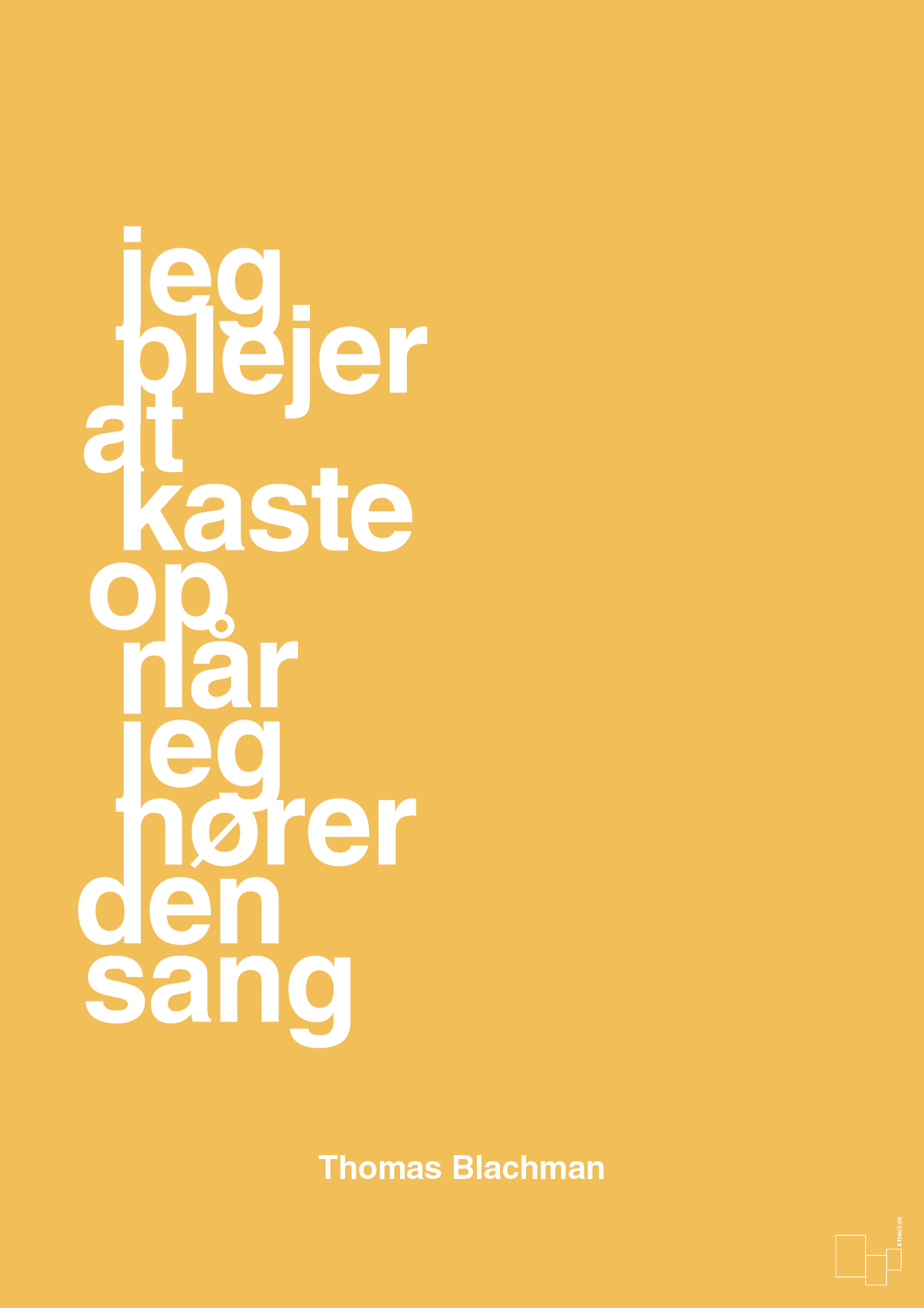 plakat: jeg plejer at kaste op når jeg hører den sang - honeycomb-Musiker-A1two3