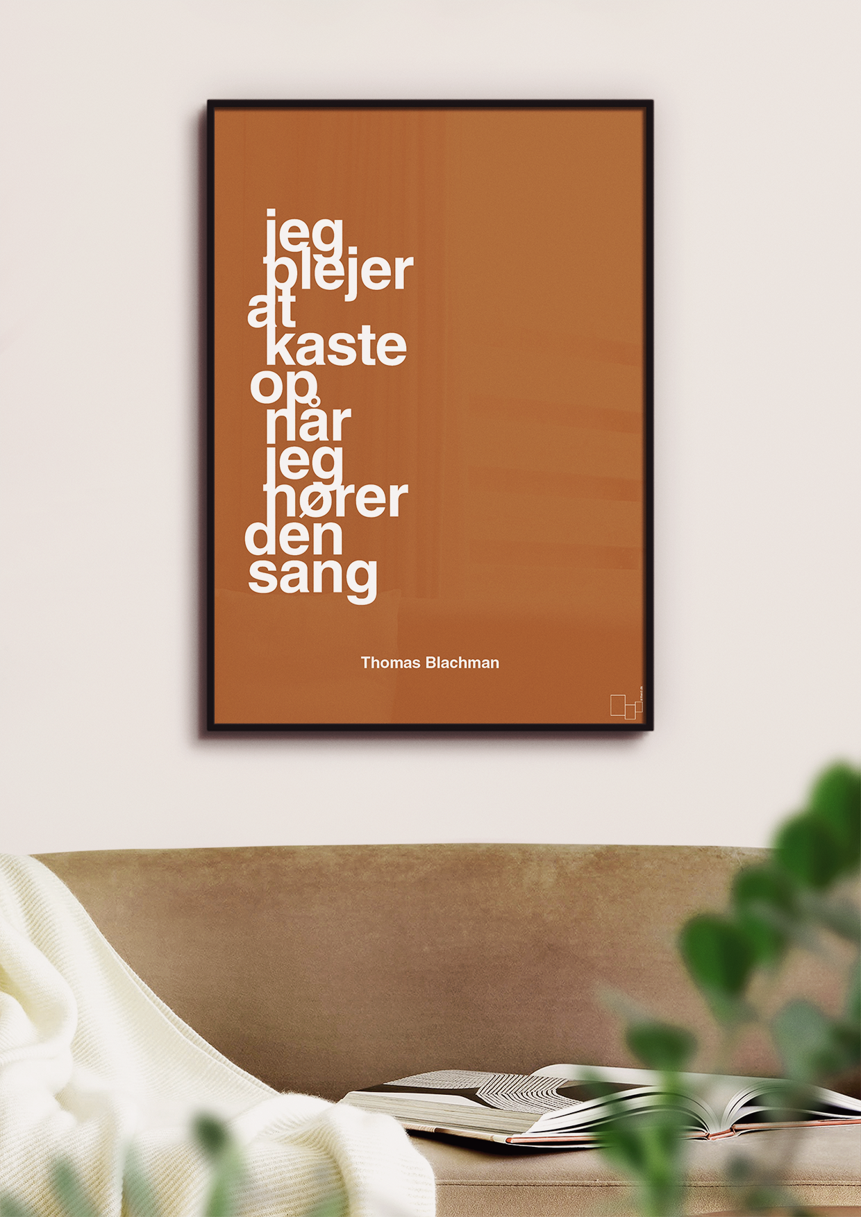 plakat: jeg plejer at kaste op når jeg hører den sang - dusty lilac-Musiker-A1two3