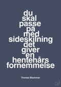Du skal passe på med sideskilning det giver en hentehårs fornemmelse - petrol-Musiker-A1two3