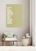 plakat: hvis du bare tager fat om dit liv kan du blive hvad som helst - light rose-Musiker-A1two3