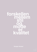 plakat: forskellen mellem stil og mode er kvalitet - dusty lilac-Mode-A1two3