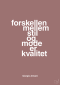 plakat: forskellen mellem stil og mode er kvalitet - plum-Mode-A1two3