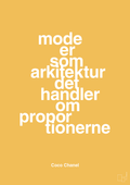 plakat: mode er som arkitektur det handler om proportionerne - honeycomb-Mode-A1two3