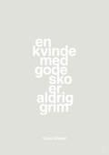 plakat: en kvinde med gode sko er aldrig grim - painters white-Mode-A1two3