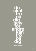 plakat: du skal tro på dig selv før andre kan tro på dig - battleship gray-Håndbold-A1two3