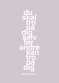 plakat: du skal tro på dig selv før andre kan tro på dig - dusty lilac-Håndbold-A1two3