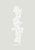 plakat: du skal tro på dig selv før andre kan tro på dig - painters white-Håndbold-A1two3