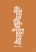 plakat: du skal tro på dig selv før andre kan tro på dig - rumba orange-Håndbold-A1two3