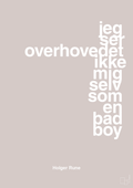 plakat: jeg ser overhovedet ikke mig selv som en bad boy - broken beige-Tennis-A1two3