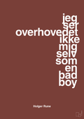 plakat: jeg ser overhovedet ikke mig selv som en bad boy - red pepper-Tennis-A1two3