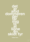 plakat: det er altid dommeren der får mig til at ligne en skidt fyr - back to nature-Tennis-A1two3