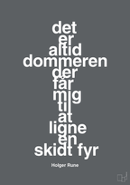 plakat: det er altid dommeren der får mig til at ligne en skidt fyr - graphic charcoal-Tennis-A1two3