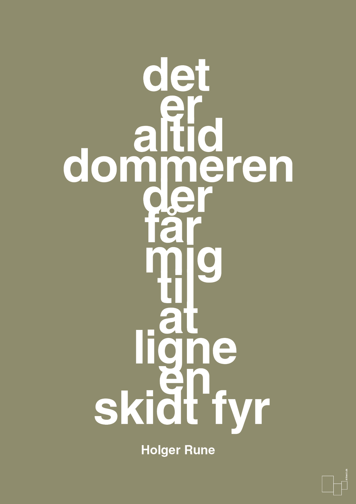 plakat: det er altid dommeren der får mig til at ligne en skidt fyr - misty forrest-Tennis-A1two3