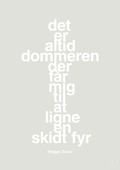 plakat: det er altid dommeren der får mig til at ligne en skidt fyr - painters white-Tennis-A1two3