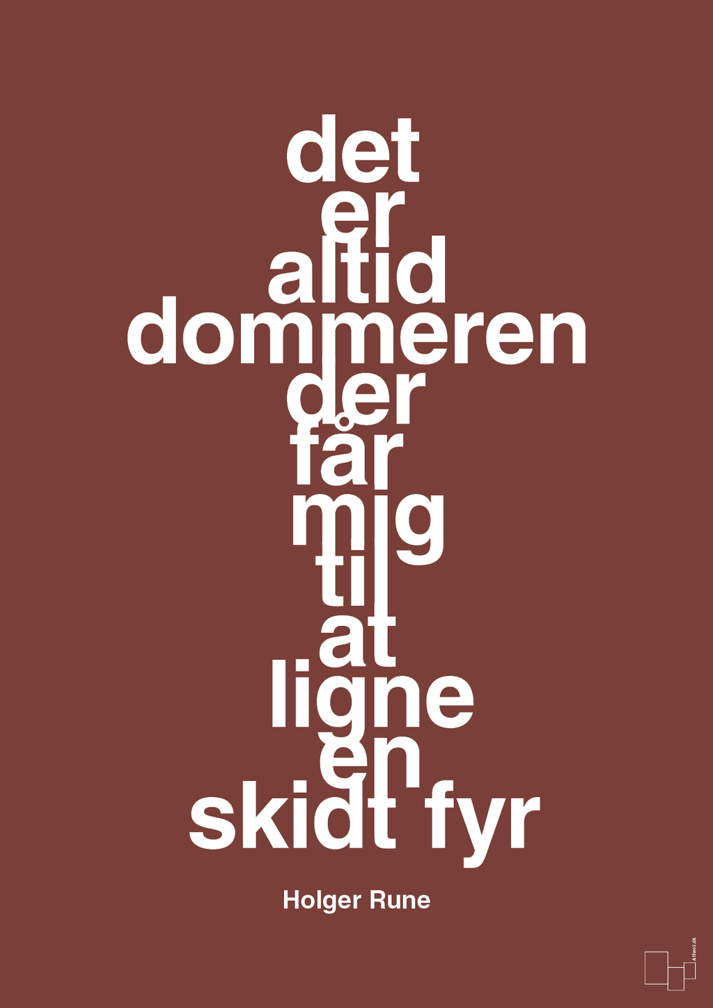 plakat: det er altid dommeren der får mig til at ligne en skidt fyr - red pepper-Tennis-A1two3
