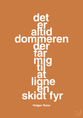 plakat: det er altid dommeren der får mig til at ligne en skidt fyr - rumba orange-Tennis-A1two3